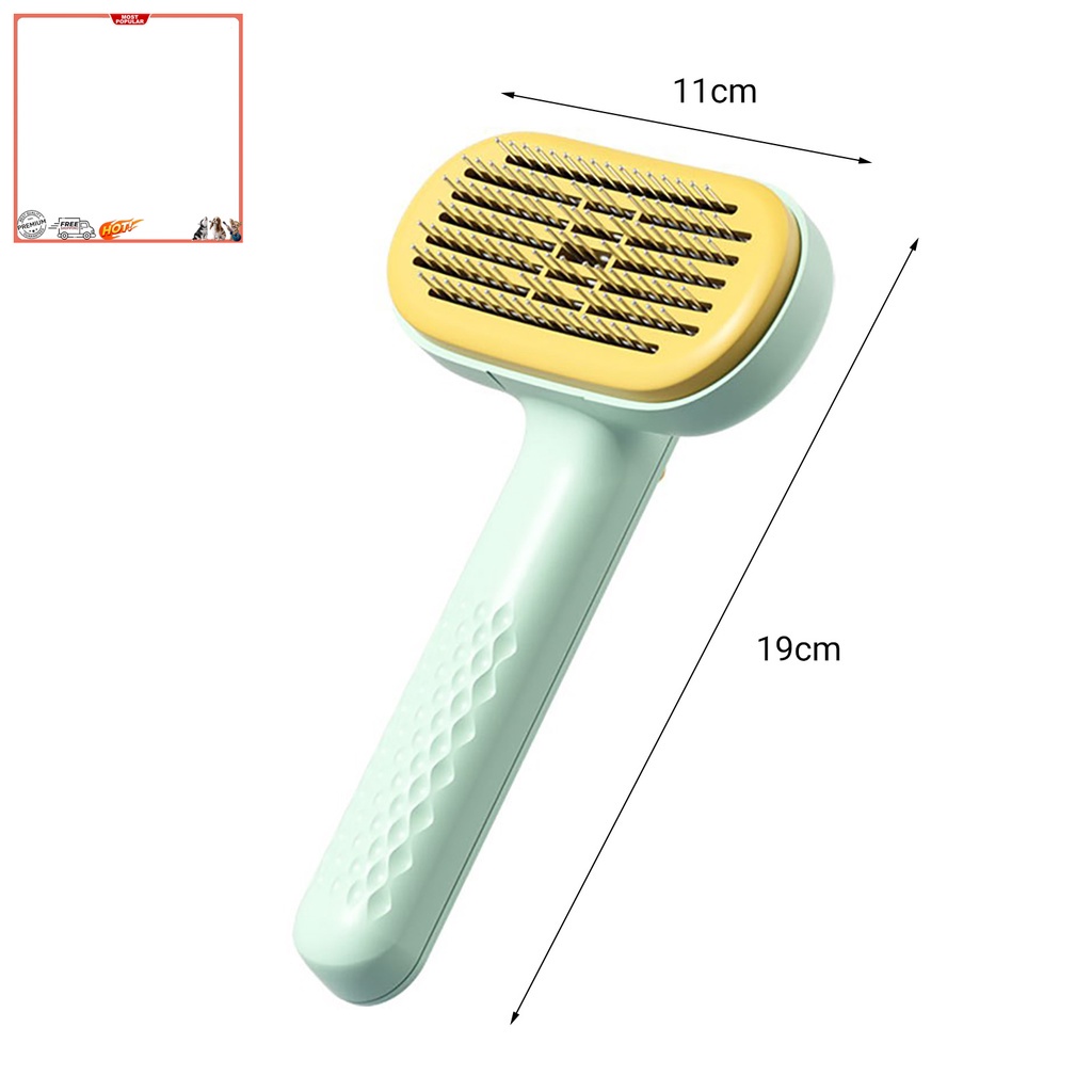 Lược Chải Lông Tự Dính Loại Bỏ Lông Thú Cưng Trên Bề Mặt Lì Trọng Lượng Nhẹ Tùy Chọn