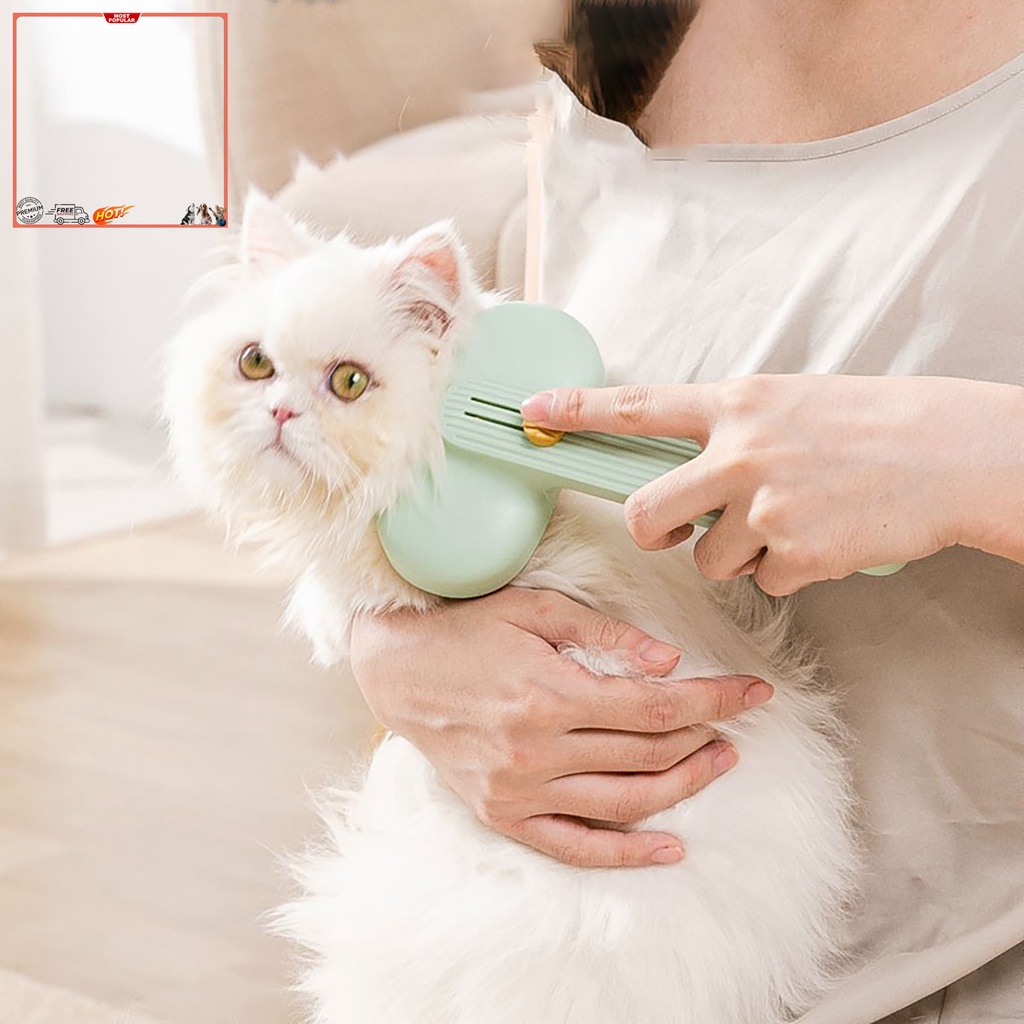 Lược Chải Lông Tự Dính Loại Bỏ Lông Thú Cưng Trên Bề Mặt Lì Trọng Lượng Nhẹ Tùy Chọn