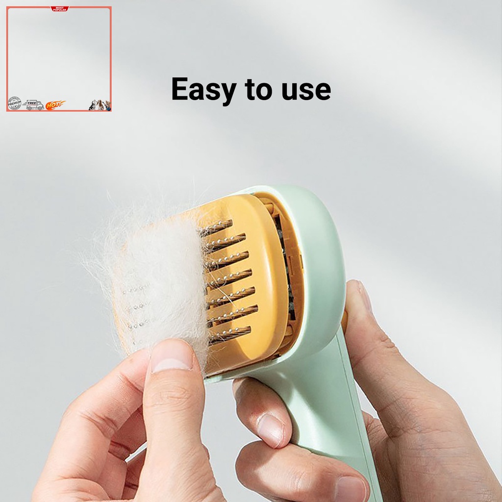 Lược Chải Lông Tự Dính Loại Bỏ Lông Thú Cưng Trên Bề Mặt Lì Trọng Lượng Nhẹ Tùy Chọn