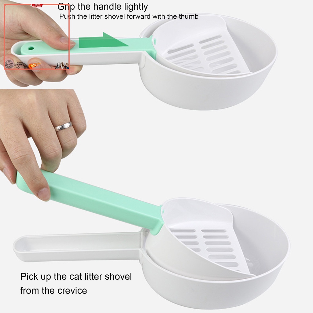 Xẻng Xúc Đất Bằng Nhựa Đa Năng Tiện Dụng Cho Thú Cưng