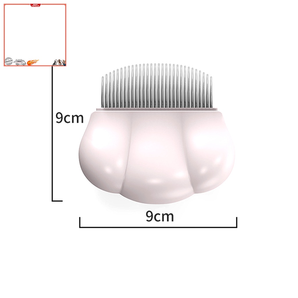 Lược Chải Lông Thú Cưng Bằng Nhựa Chống Mài Mòn Đa Năng Tiện Dụng