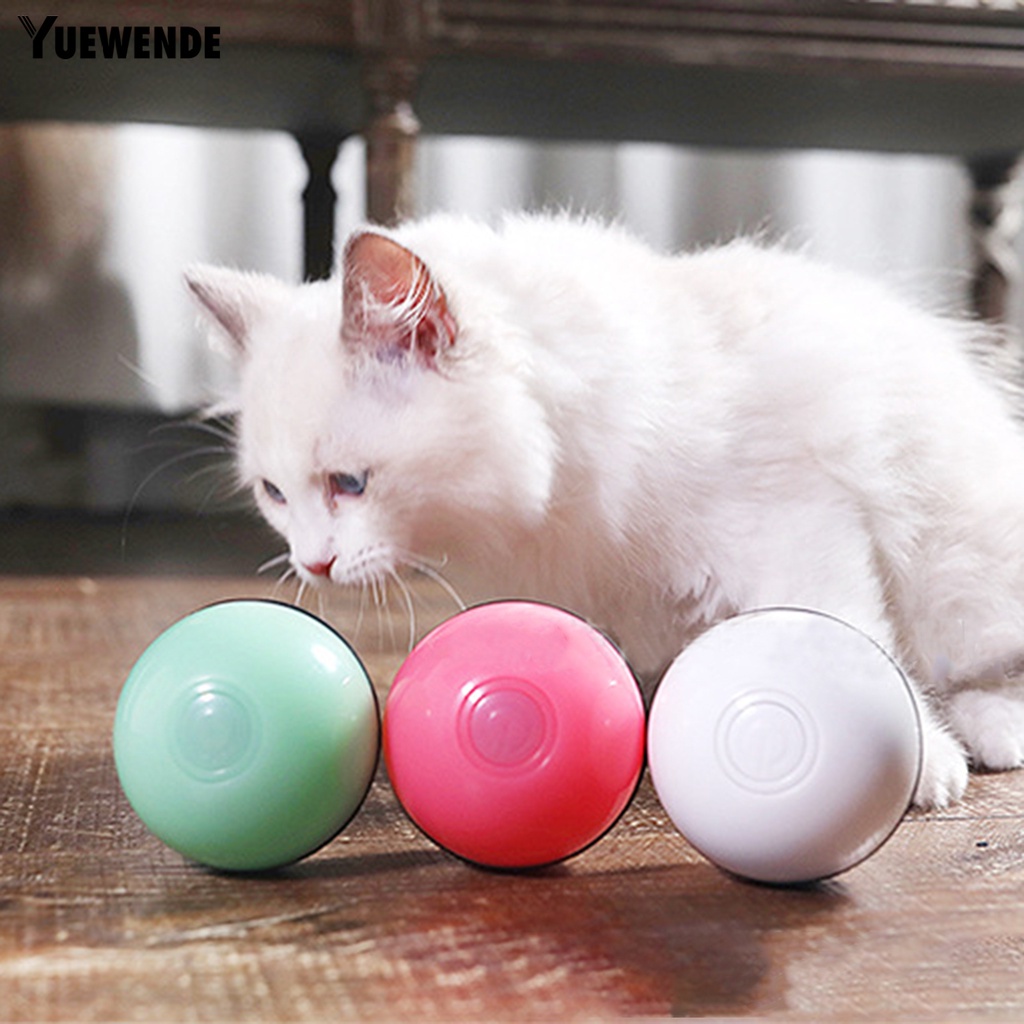 1 Bộ Đồ Chơi Bóng Đèn LED Thay Đổi Hướng Tự Động Sạc Cổng USB Cho Thú Cưng