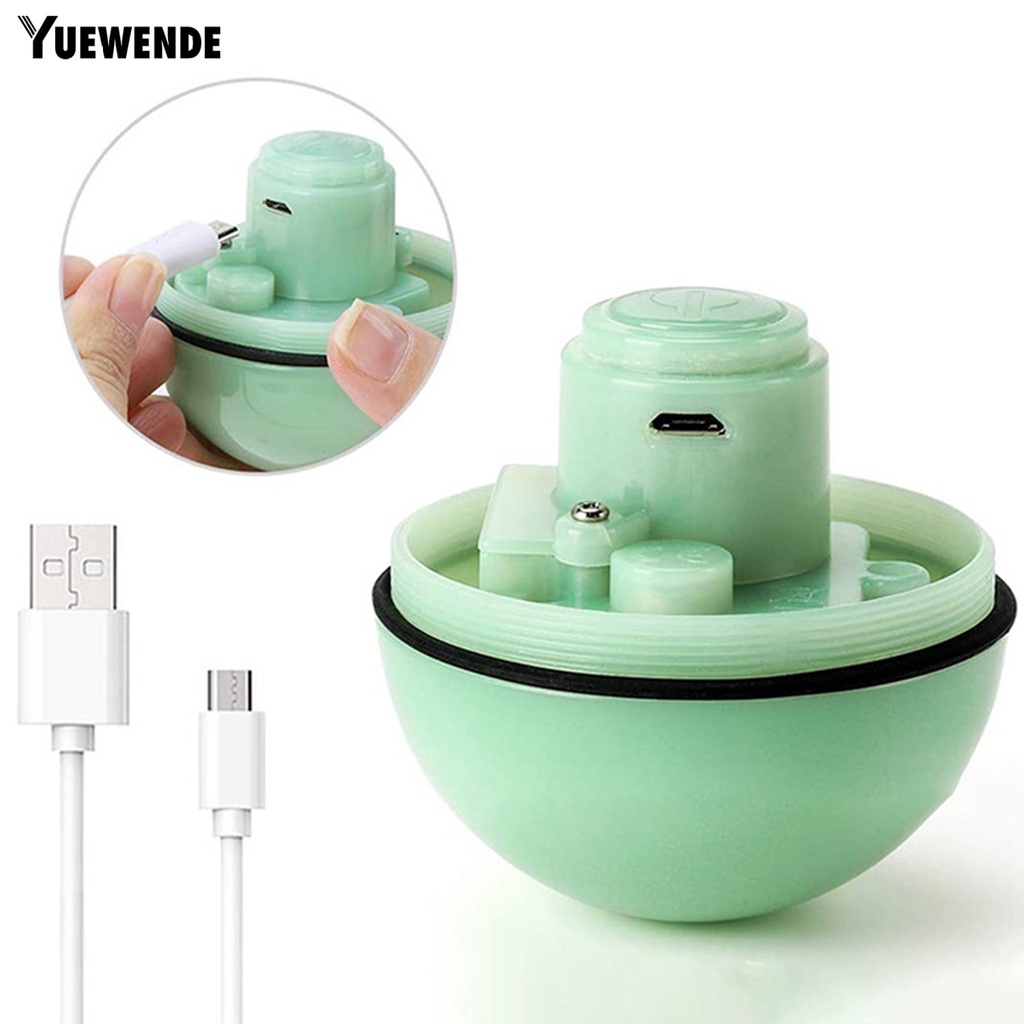 1 Bộ Đồ Chơi Bóng Đèn LED Thay Đổi Hướng Tự Động Sạc Cổng USB Cho Thú Cưng