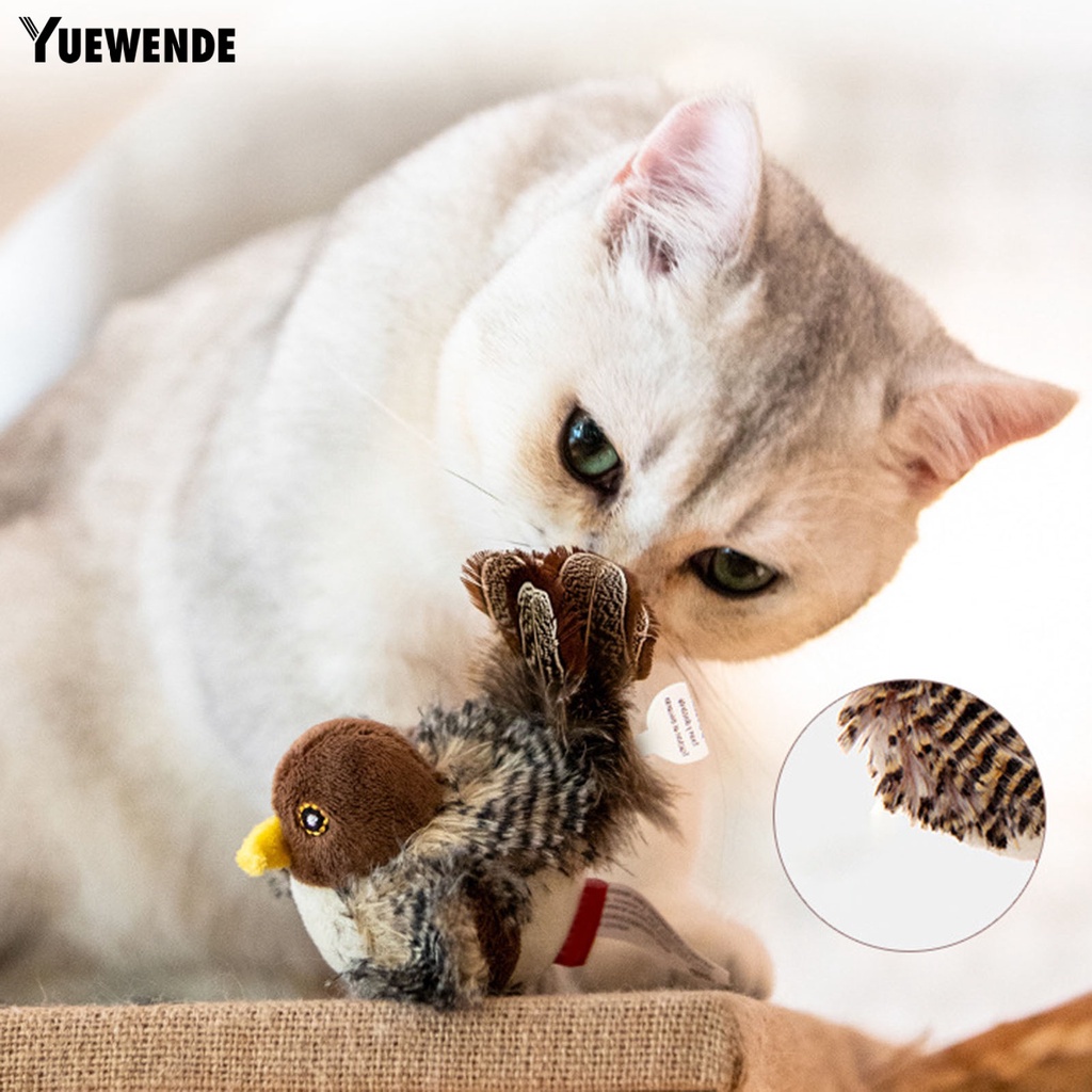 Đồ Chơi Chuột Điện Tử Mềm Tinh Tế Chống Cắn Phát Ra Âm Thanh Sáng Tạo Cho Mèo Cưng