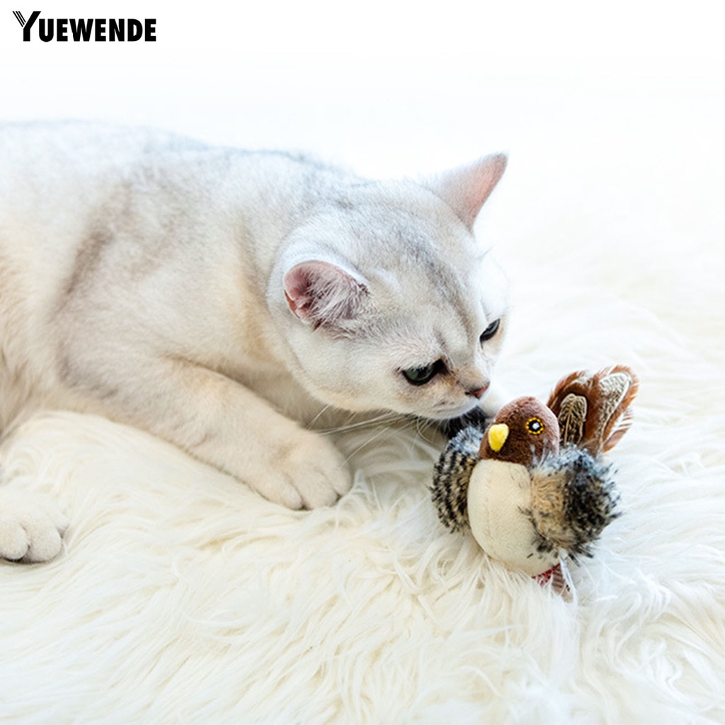 Đồ Chơi Chuột Điện Tử Mềm Tinh Tế Chống Cắn Phát Ra Âm Thanh Sáng Tạo Cho Mèo Cưng