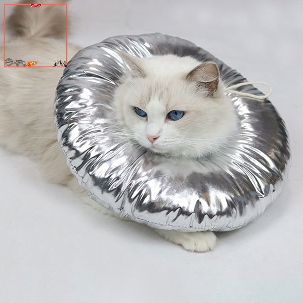 Vòng Cổ Bảo Vệ Chống Cắn Chống Thấm Nước Dành Cho Thú Cưng