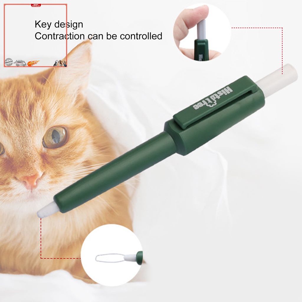 Yr.t Kẹp Bắt Bọ Chét Có Tay Cầm An Toàn Tiện Dụng Loại Bỏ Cặn Đơn Giản Trọng Lượng Nhẹ Cho Cún Cưng