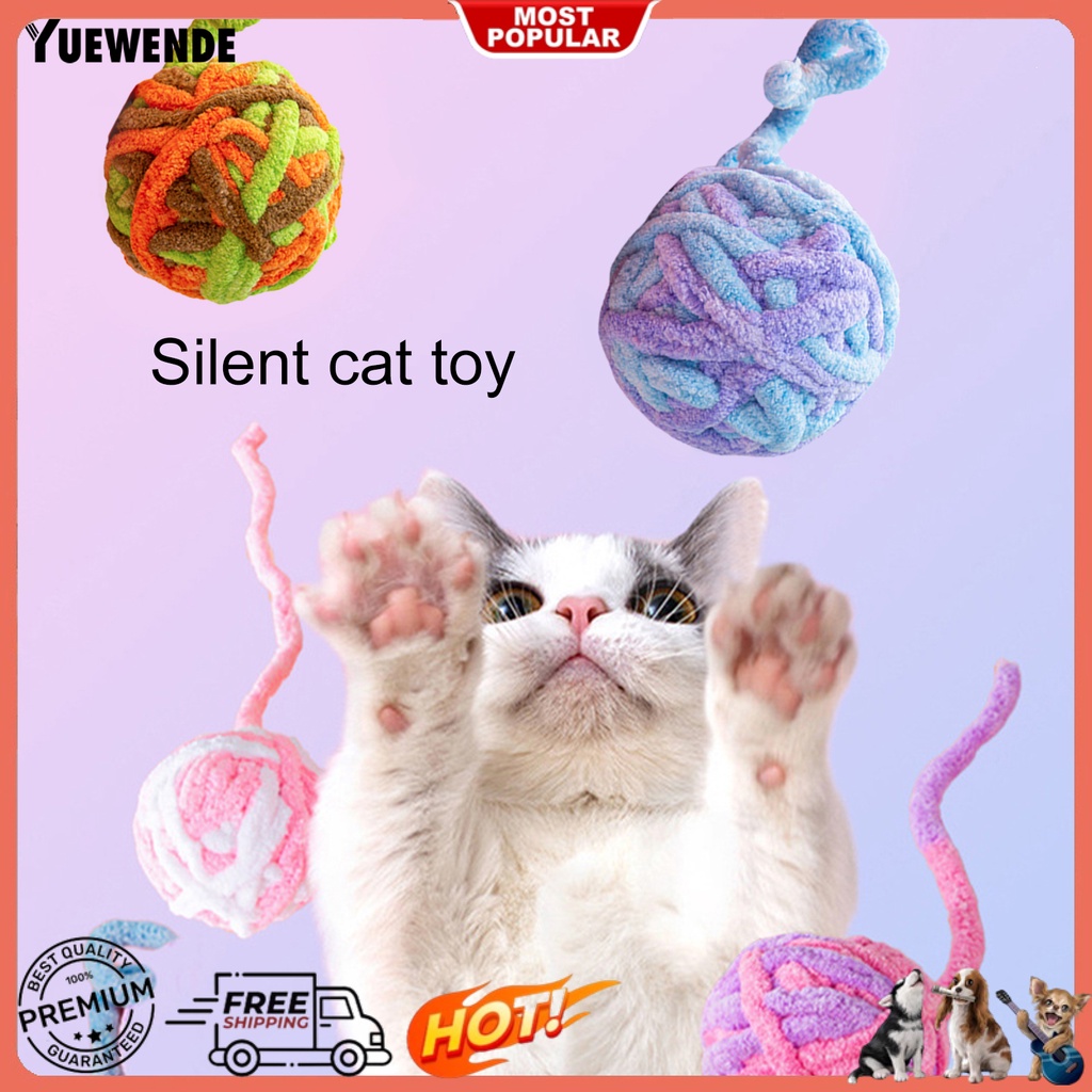 Bóng Len Đồ Chơi Chống Cắn Chống Trầy Chống Sủa Dành Cho Mèo