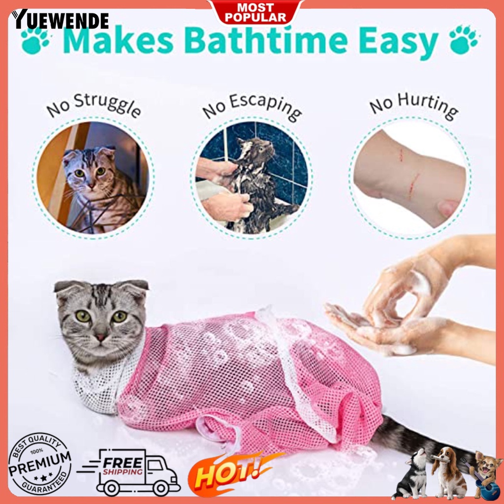 Túi Tắm Cho Thú Cưng Chất Liệu Polyester Đa Năng Thiết Kế Nhỏ Gọn Tùy Chỉnh Tiện Dụng