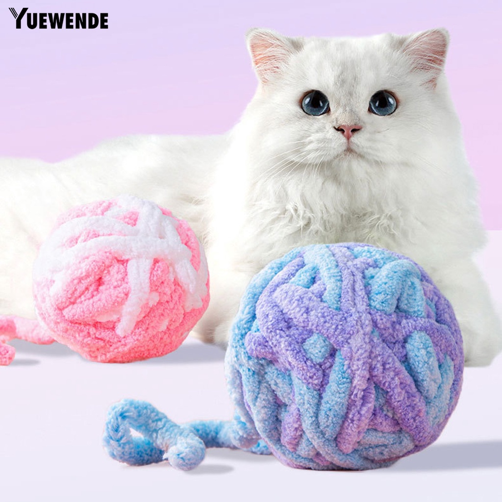 Bóng Len Đồ Chơi Chống Cắn Chống Trầy Chống Sủa Dành Cho Mèo