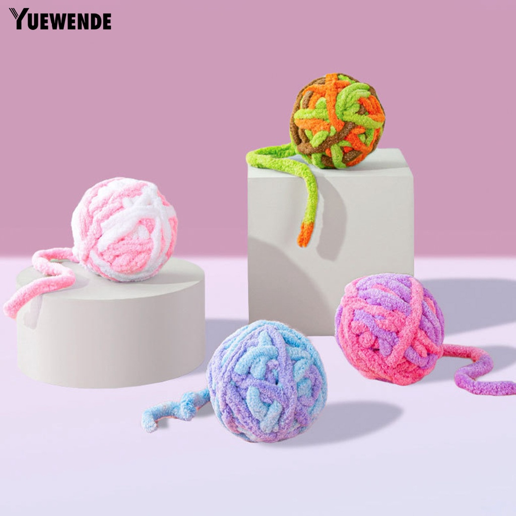 Bóng Len Đồ Chơi Chống Cắn Chống Trầy Chống Sủa Dành Cho Mèo