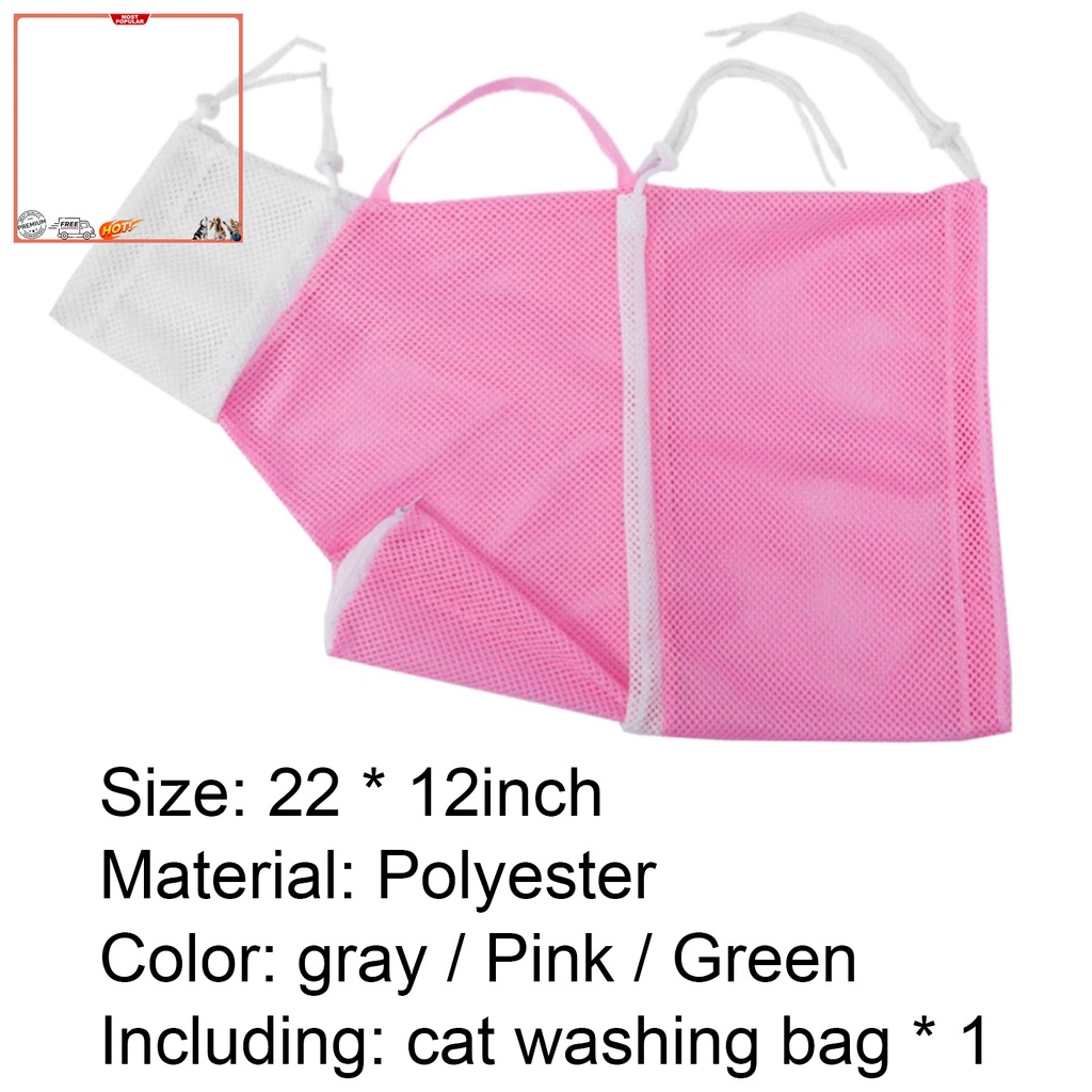 Túi Tắm Cho Thú Cưng Chất Liệu Polyester Đa Năng Thiết Kế Nhỏ Gọn Tùy Chỉnh Tiện Dụng