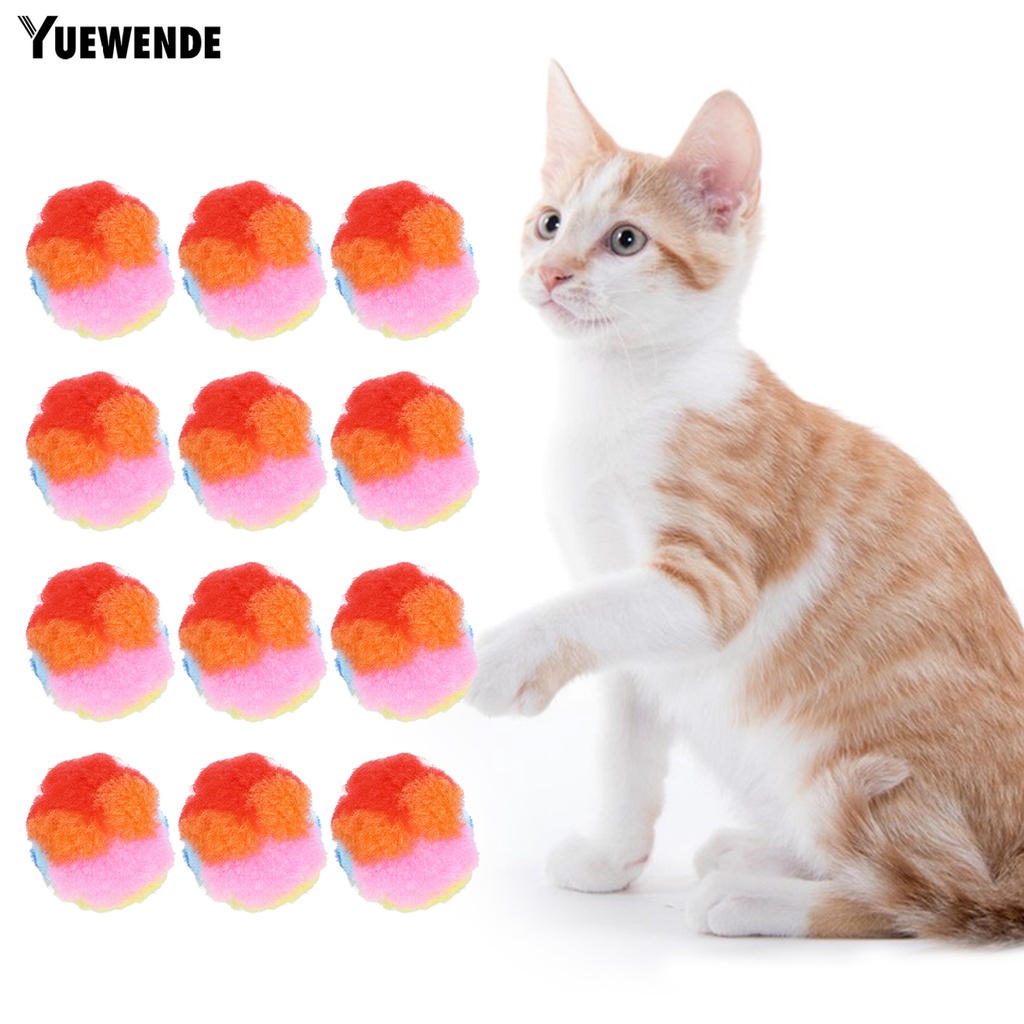 Bộ 20 Bóng Polypropylene Đồ Chơi Handmade Chống Cắn Vui Nhộn Cho Mèo Cưng