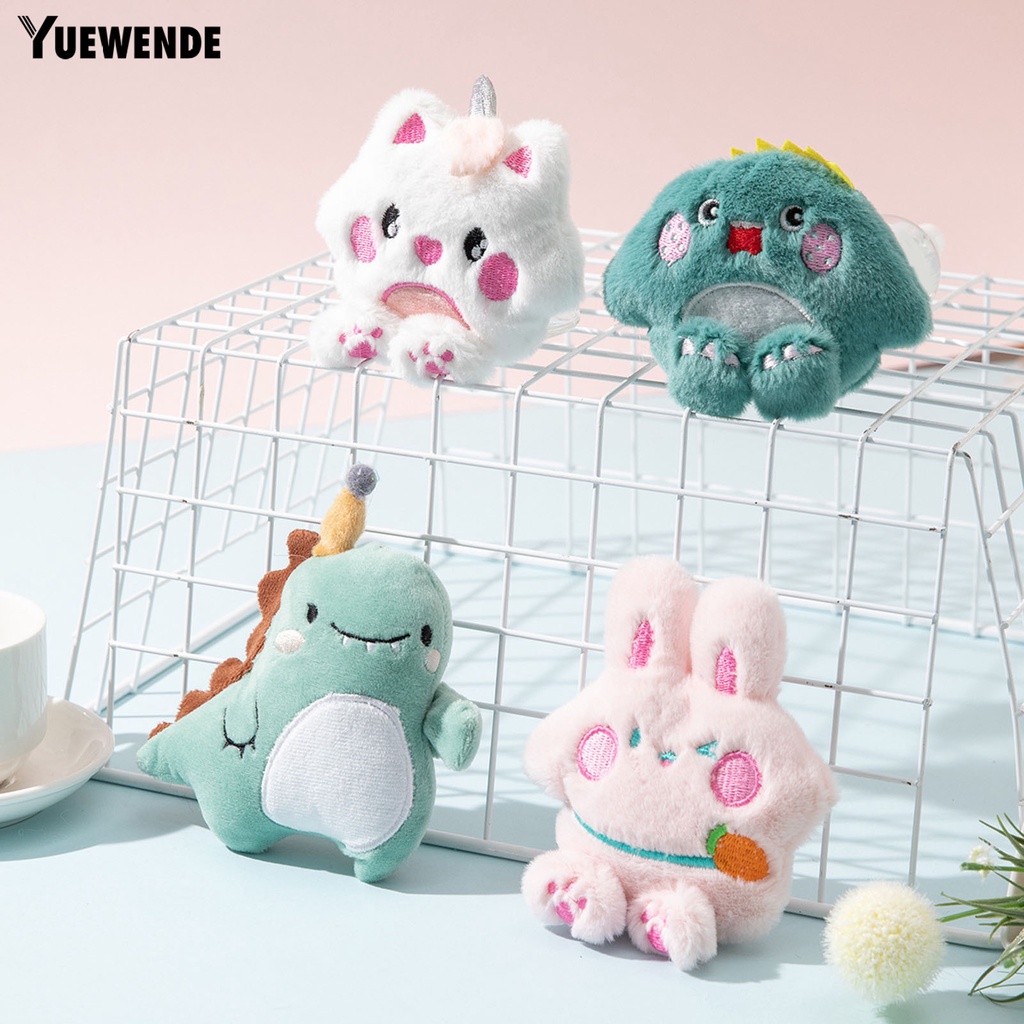 Thú Nhồi Bông Hình Gấu Hoạt Hình Mềm Mại Chống Cắn Cho Mèo Cưng