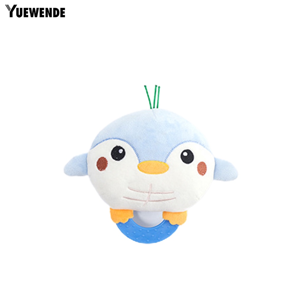 Yr.t Đồ Chơi Nhồi Bông Nhẹ Nhàng Mềm Mại Chống Rơi Phát Ra Âm Thanh Hình Chim Cánh Cụt Hoạt Hình Đáng Yêu