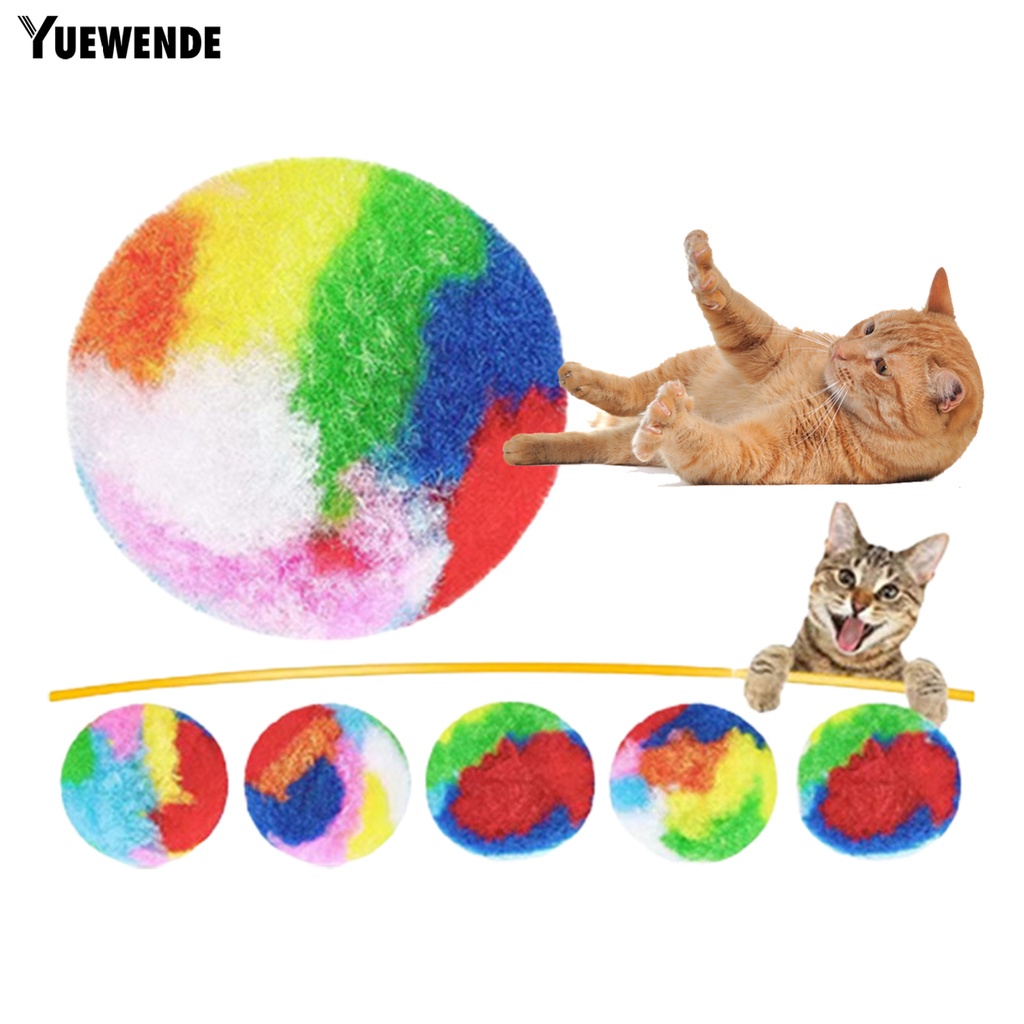 Bộ 20 Bóng Polypropylene Đồ Chơi Handmade Chống Cắn Vui Nhộn Cho Mèo Cưng