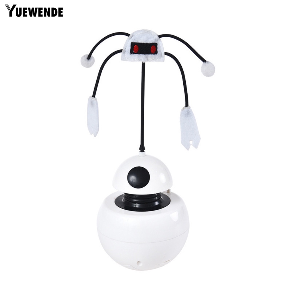 Gậy Đồ Chơi Bằng Điện Xoay 360 Độ Hình Dạng Dễ Thương Cho Mèo Cưng