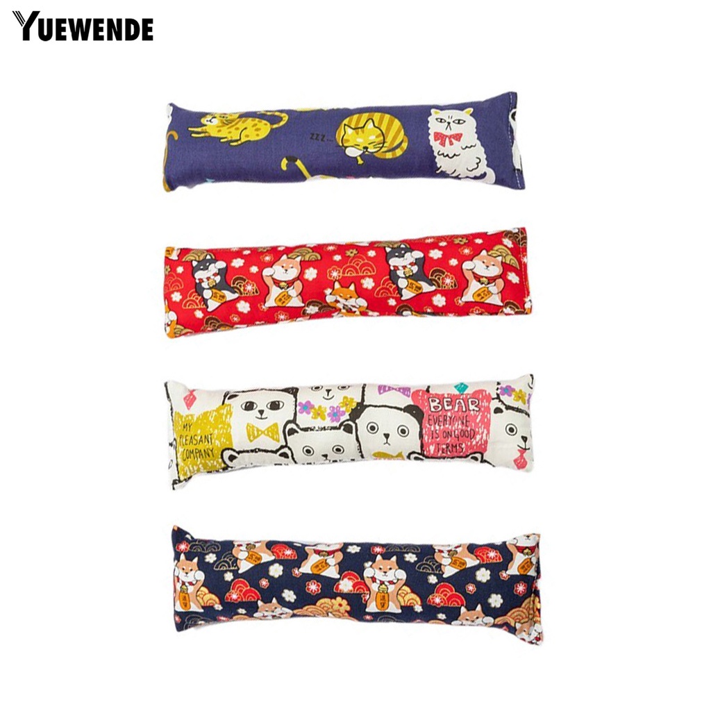 Yr.t Đồ Chơi Bắt Mắt Mềm Mại Chống Cắn In Họa Tiết Hoạt Hình Dành Cho Mèo Cưng