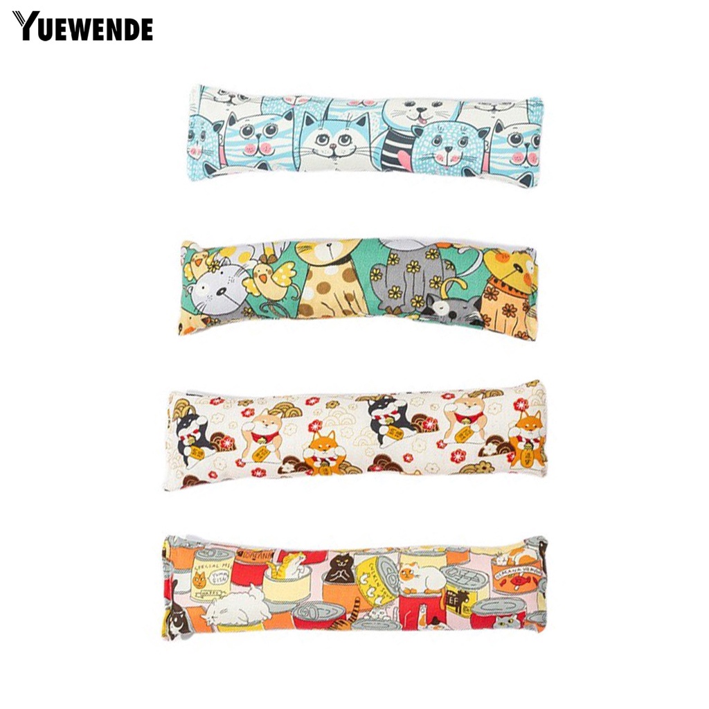 Yr.t Đồ Chơi Bắt Mắt Mềm Mại Chống Cắn In Họa Tiết Hoạt Hình Dành Cho Mèo Cưng