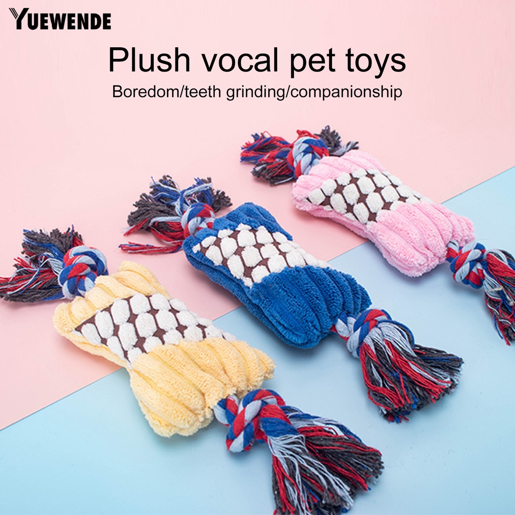 Đồ Chơi Mềm Mại Chống Cắn Có Âm Thanh Vui Nhộn Cho Thú Cưng