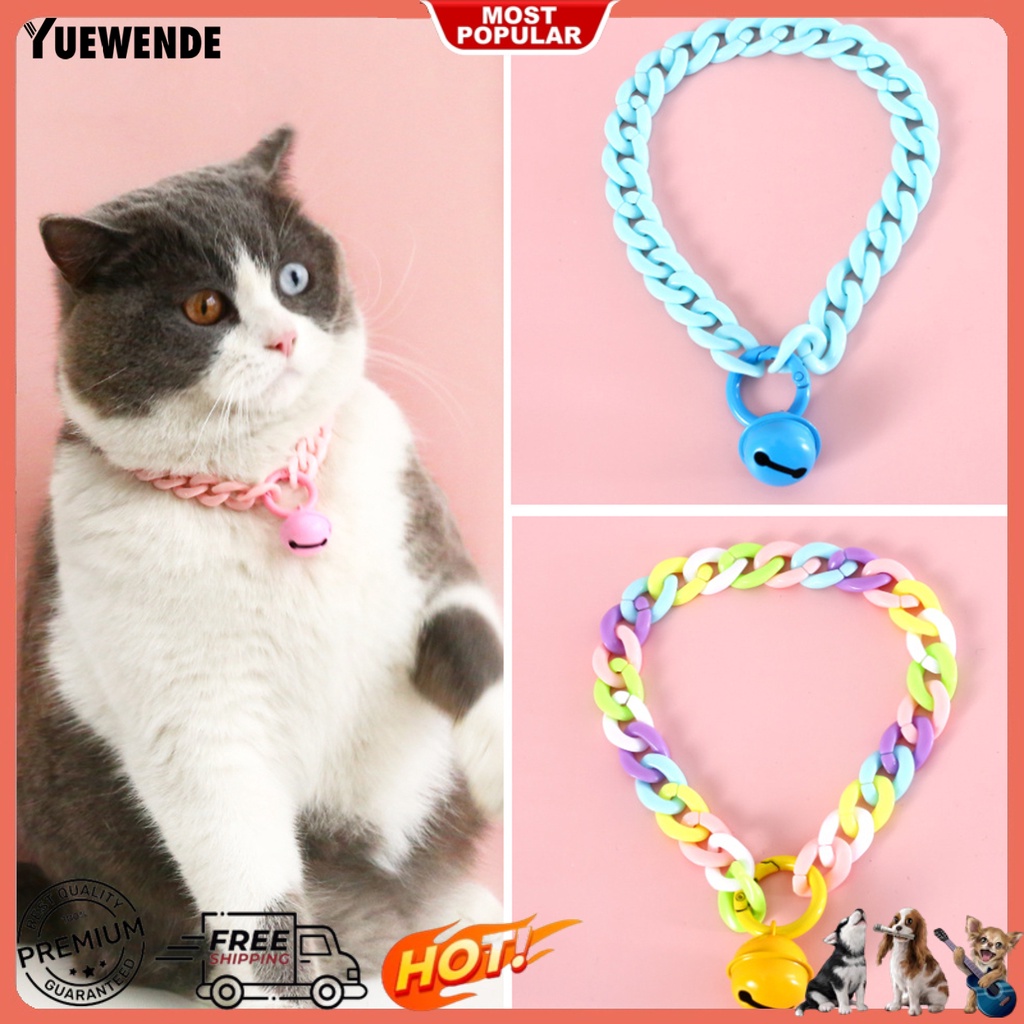 Vòng Cổ Có Chuông Bằng Nhựa Dành Cho Thú Cưng