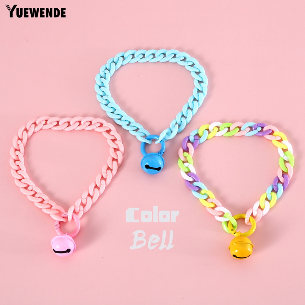 Vòng Cổ Có Chuông Bằng Nhựa Dành Cho Thú Cưng
