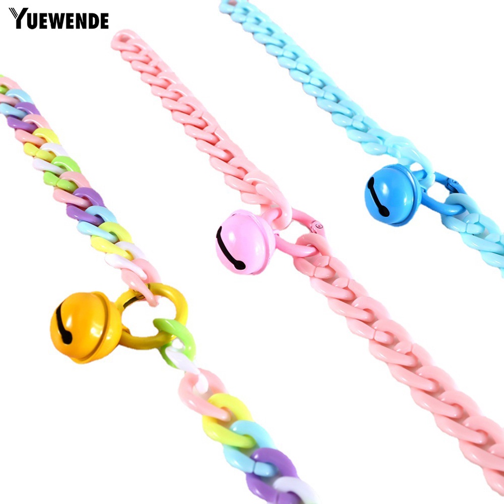 Vòng Cổ Có Chuông Bằng Nhựa Dành Cho Thú Cưng