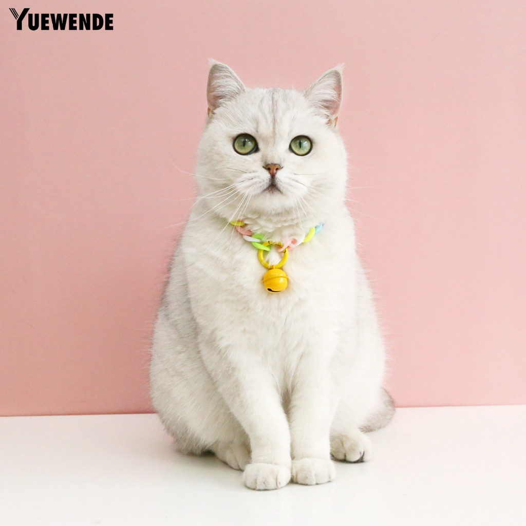 Vòng Cổ Có Chuông Bằng Nhựa Dành Cho Thú Cưng