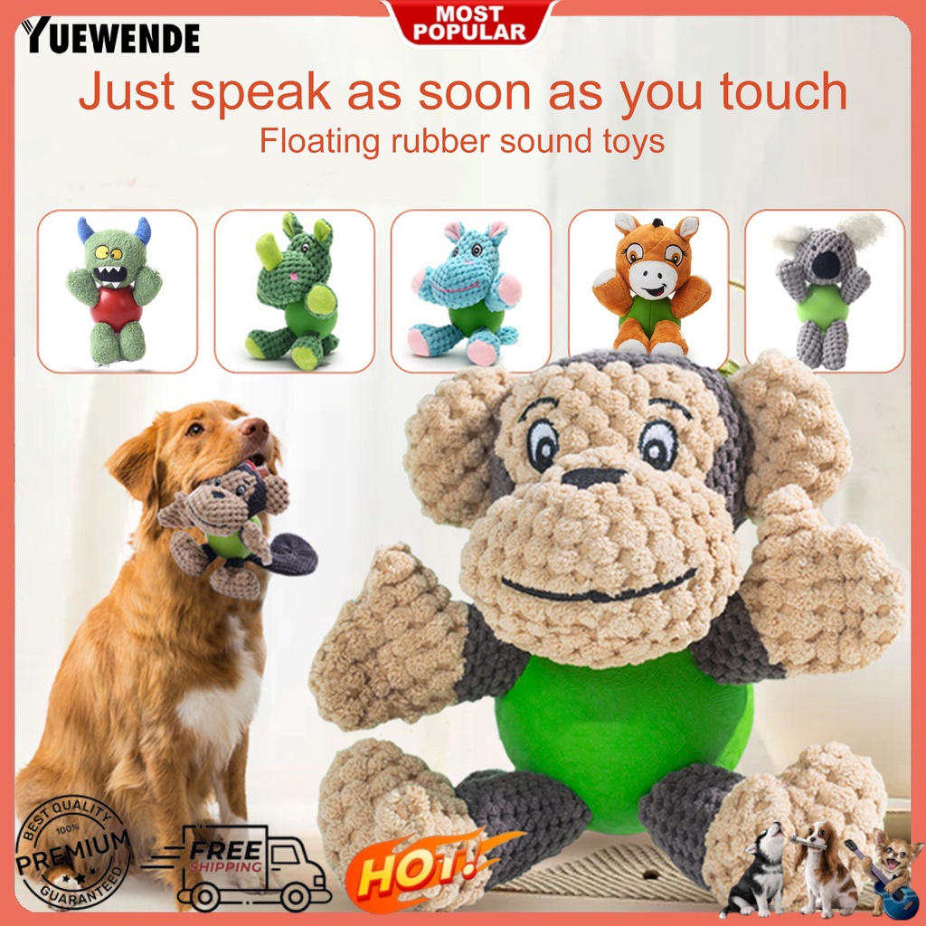 Đồ Chơi Nhồi Bông Phát Ra Âm Thanh Hình Động Vật Dễ Thương Cho Thú Cưng