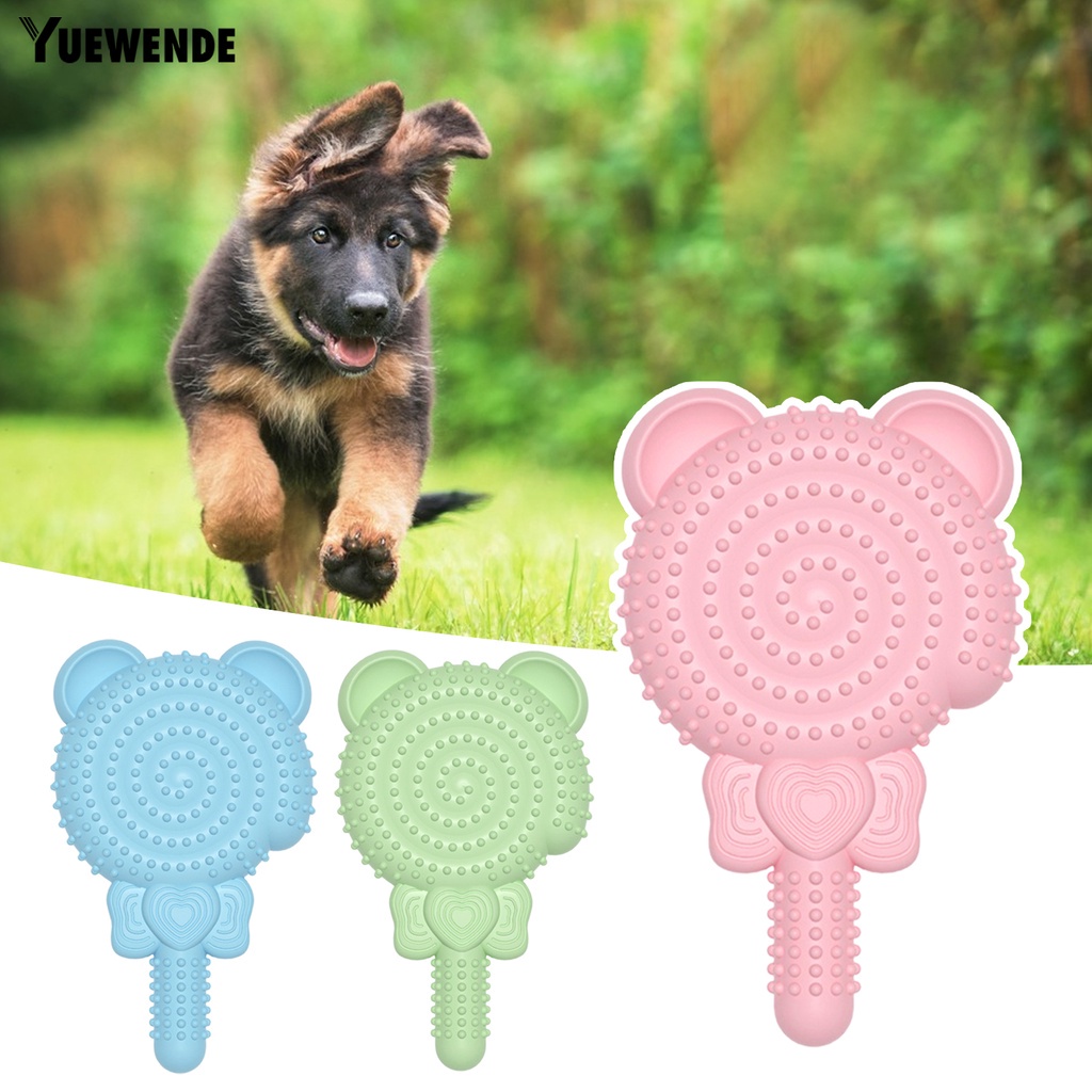 Đồ Chơi Que Mài Răng Hình Kẹo Mút Màu Sắc Tương Tác Giúp Huấn Luyện Thú Cưng