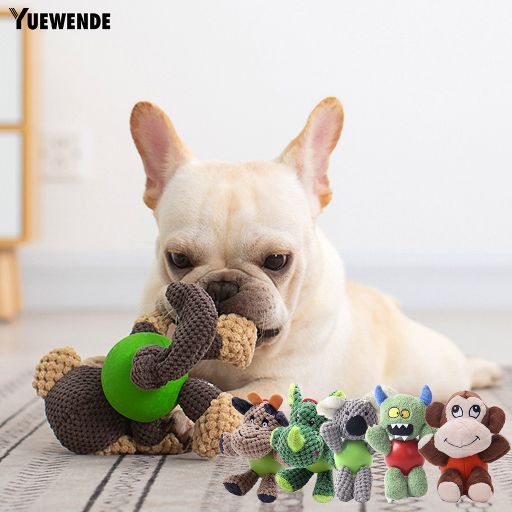 Đồ Chơi Nhồi Bông Phát Ra Âm Thanh Hình Động Vật Dễ Thương Cho Thú Cưng