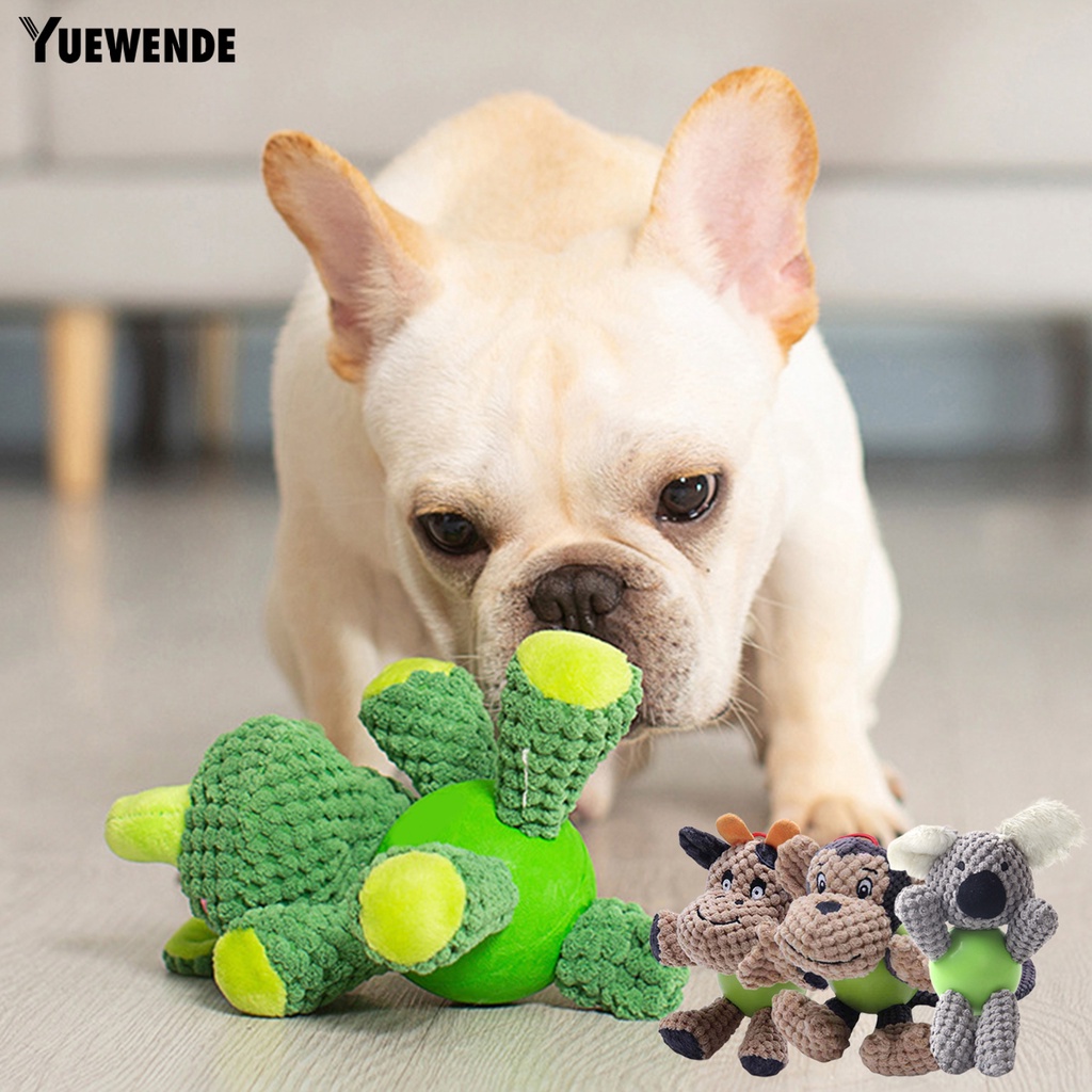 Đồ Chơi Nhồi Bông Phát Ra Âm Thanh Hình Động Vật Dễ Thương Cho Thú Cưng