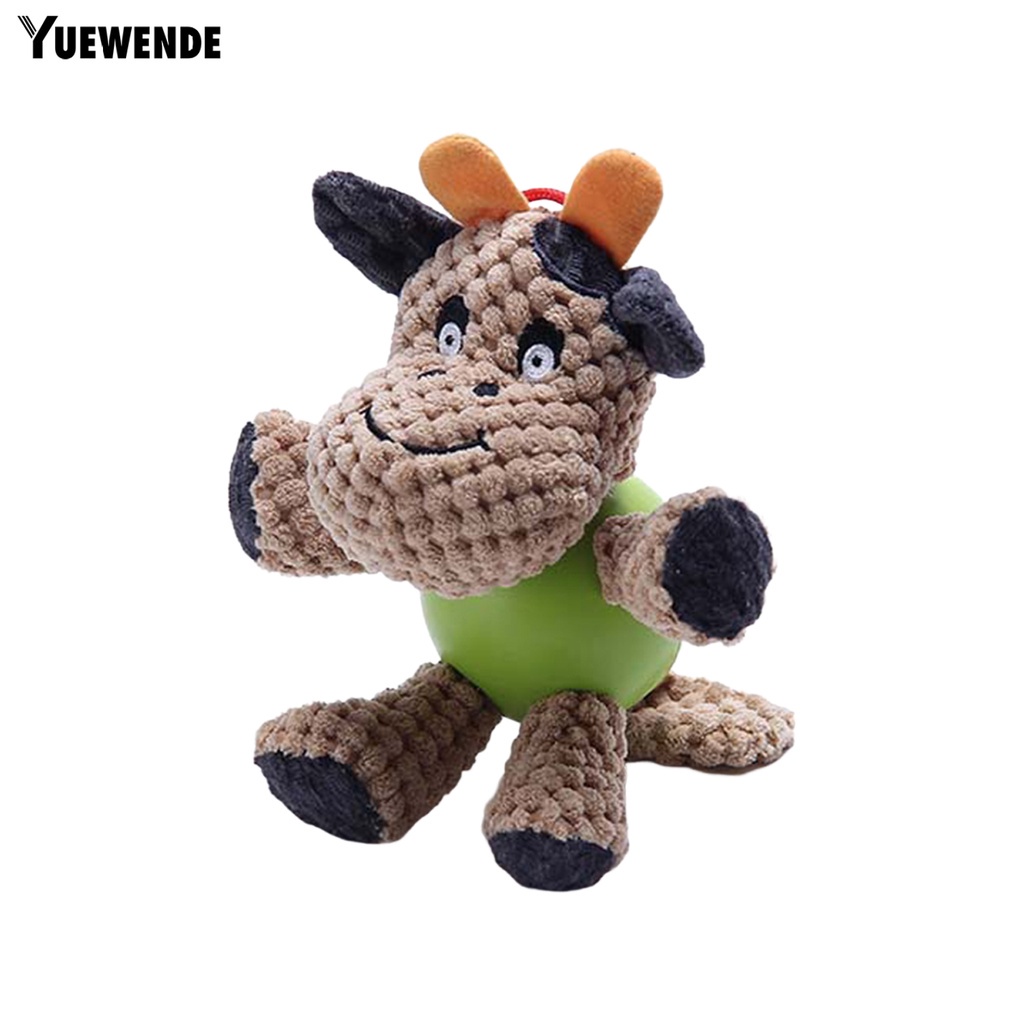 Đồ Chơi Nhồi Bông Phát Ra Âm Thanh Hình Động Vật Dễ Thương Cho Thú Cưng