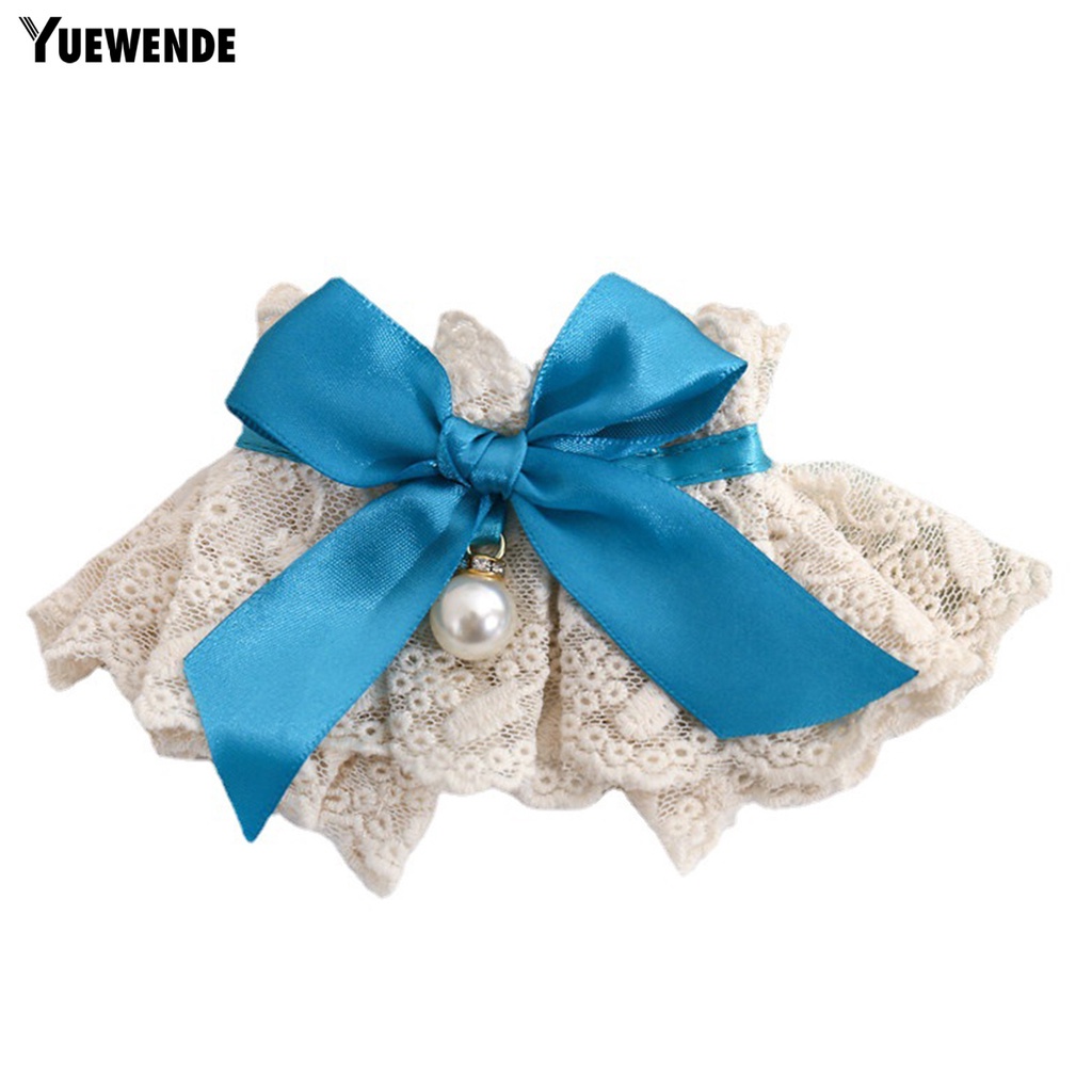 Yr.t Vòng Cổ Siêu Mềm Chống Mài Mòn Phối Lưới Dùng Làm Đạo Cụ Chụp Ảnh Hằng Ngày Cho Thú Cưng