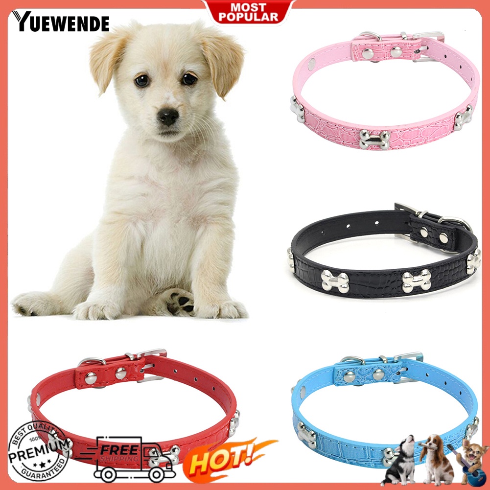 Vòng Cổ BằNg Da Dễ ĐiềU ChỉNh Cho Thú Cưng