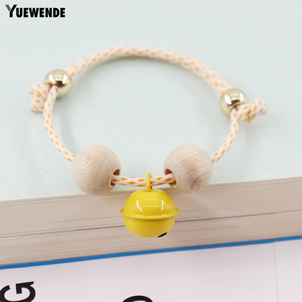 Vòng Cổ Chấm Bi Chống Bọ Chét Có Thể Điều Chỉnh Gắn Chuông Tiện Dụng Cho Mèo Cưng