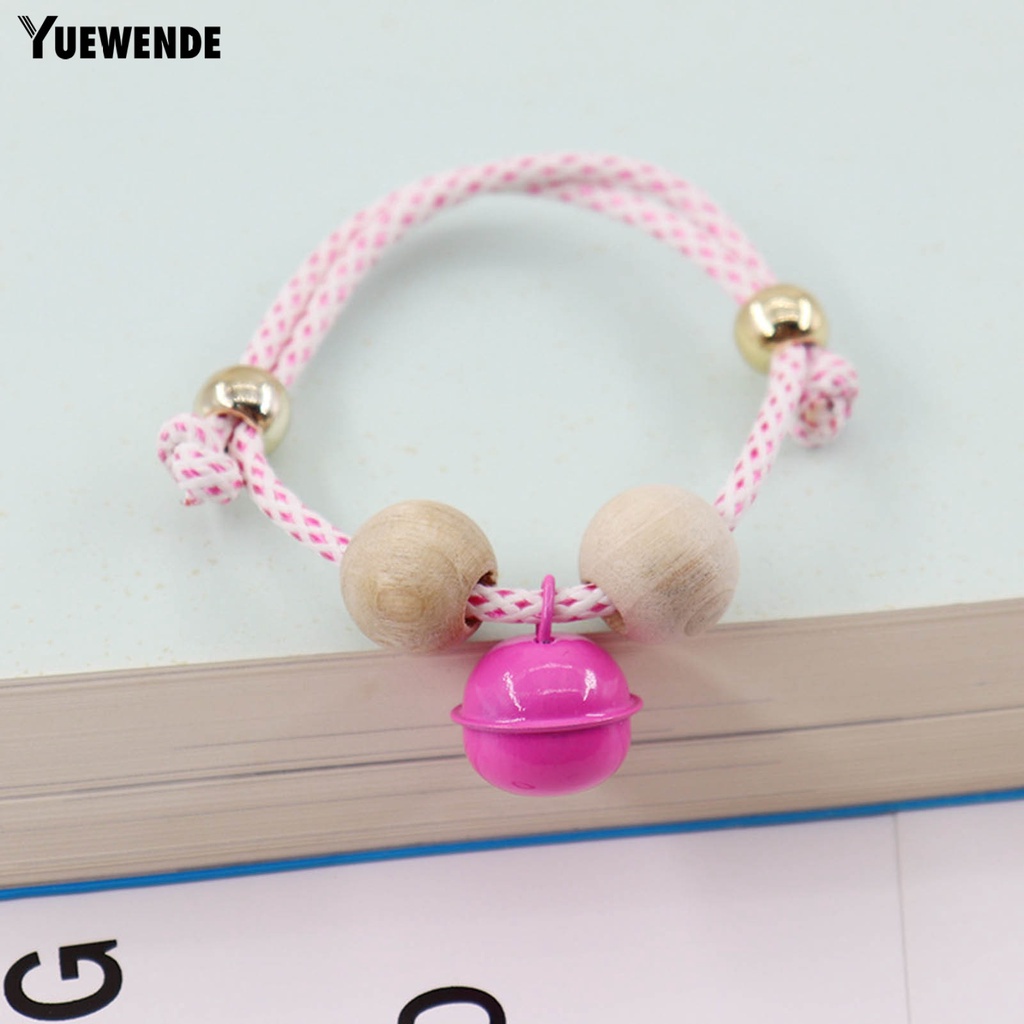 Vòng Cổ Chấm Bi Chống Bọ Chét Có Thể Điều Chỉnh Gắn Chuông Tiện Dụng Cho Mèo Cưng