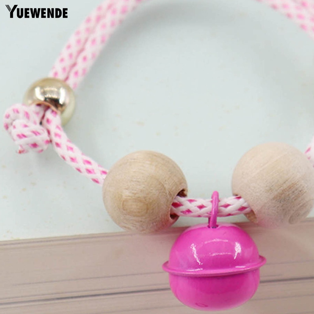Vòng Cổ Chấm Bi Chống Bọ Chét Có Thể Điều Chỉnh Gắn Chuông Tiện Dụng Cho Mèo Cưng