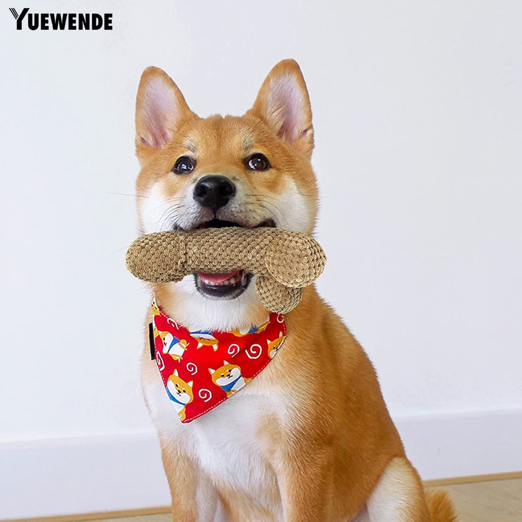 Đồ Chơi Nhồi Bông Mềm Mại Trọng Lượng Nhẹ Hình Dạng Vui Nhộn Có Thể Giặt Rửa Cho Thú Cưng