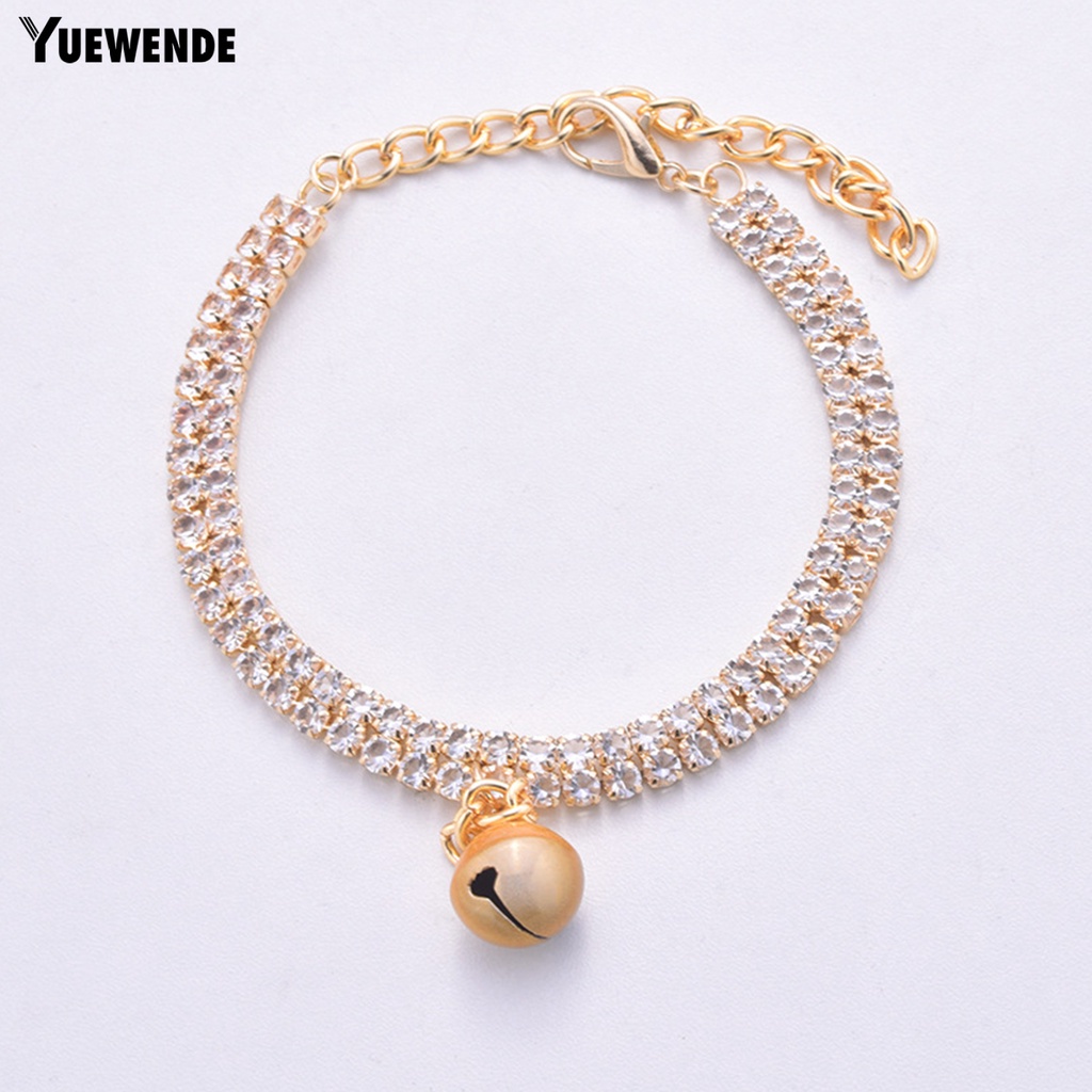 Vòng Cổ Đính Đá Lấp Lánh Thanh Lịch Dành Cho Thú Cưng