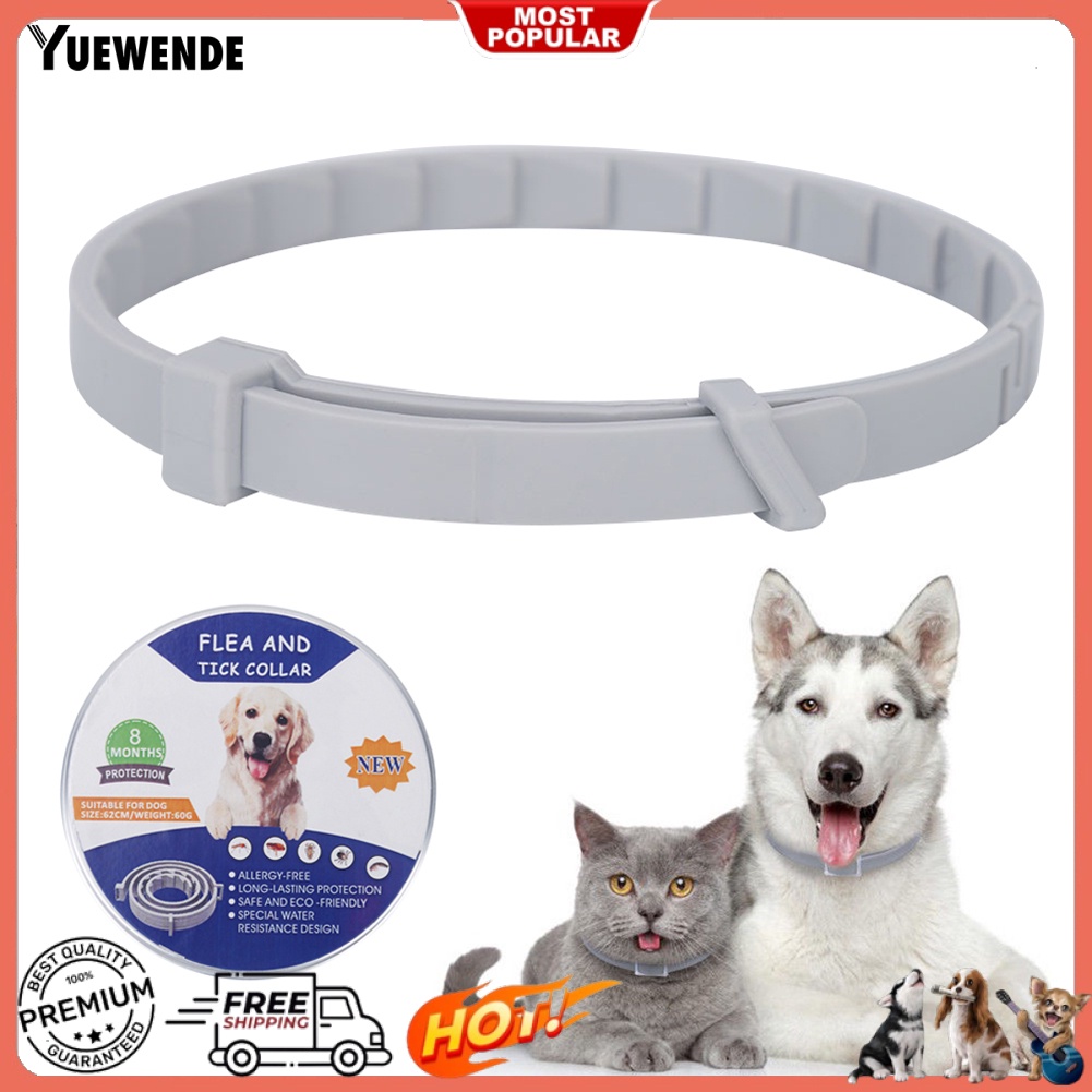 Vòng Cổ Chống Bọ Chét / Côn Trùng Không Thấm Nước Có Thể Điều Chỉnh Được Cho Thú Cưng