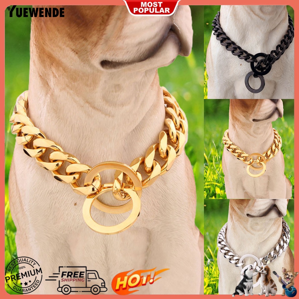 Yr.t Vòng Cổ Bằng Thép Không Gỉ Chống Chó Mèo Chống Bỏng Không Thể Tháo Rời Cho Thể Thao