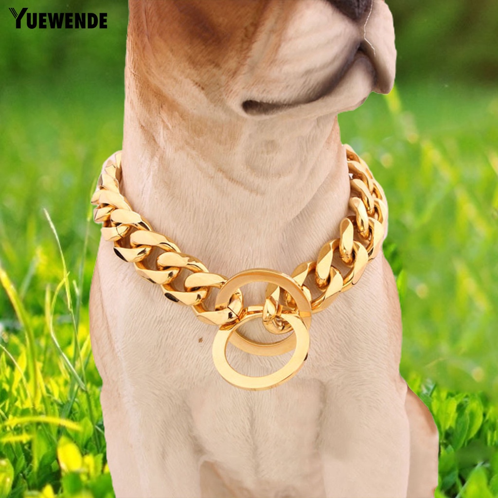Yr.t Vòng Cổ Bằng Thép Không Gỉ Chống Chó Mèo Chống Bỏng Không Thể Tháo Rời Cho Thể Thao