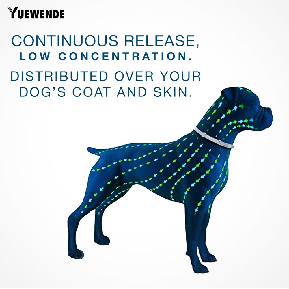 Vòng Cổ Chống Bọ Chét / Côn Trùng Không Thấm Nước Có Thể Điều Chỉnh Được Cho Thú Cưng