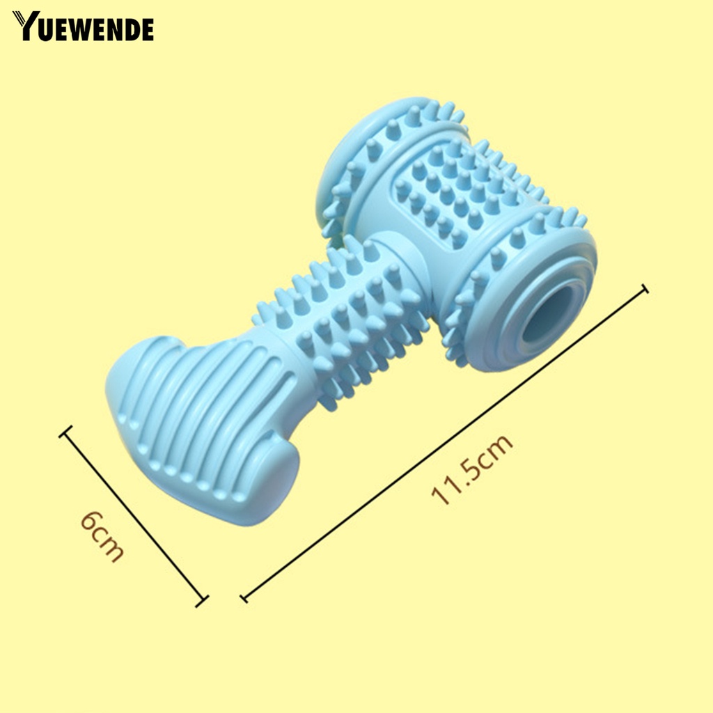 Đồ Chơi Nhai Gặm Giảm Căng Thẳng Hình Búa TPR Màu Trơn Chống Rơi Dễ Vệ Sinh Cho Cún Cưng