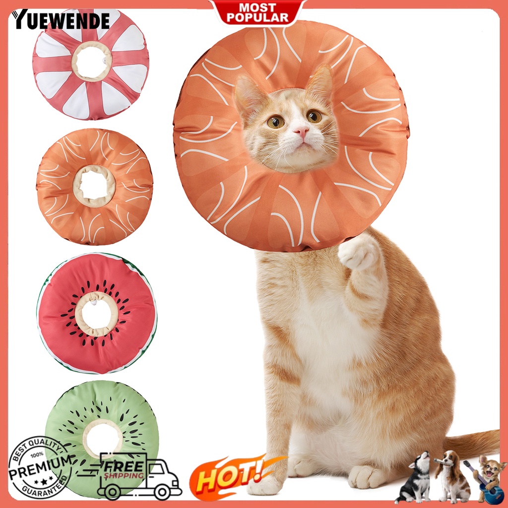 Vòng Cổ Dây Rút Họa Tiết Quả Cam Bảo Vệ Cho Thú Cưng