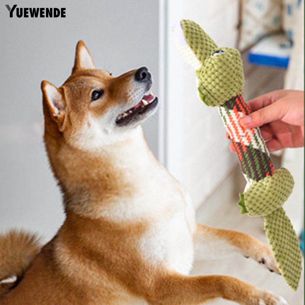 Yr.t Đồ Chơi Thú Nhồi Bông Hình Cáo Thắt Nút Có Âm Thanh Tích Hợp Giọng Nói Thêu Hoạt Hình Màu Cam Nhẹ Nhàng