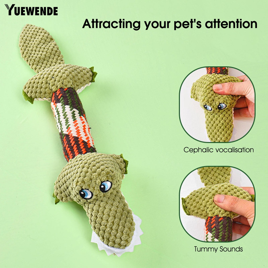 Yr.t Đồ Chơi Thú Nhồi Bông Hình Cáo Thắt Nút Có Âm Thanh Tích Hợp Giọng Nói Thêu Hoạt Hình Màu Cam Nhẹ Nhàng