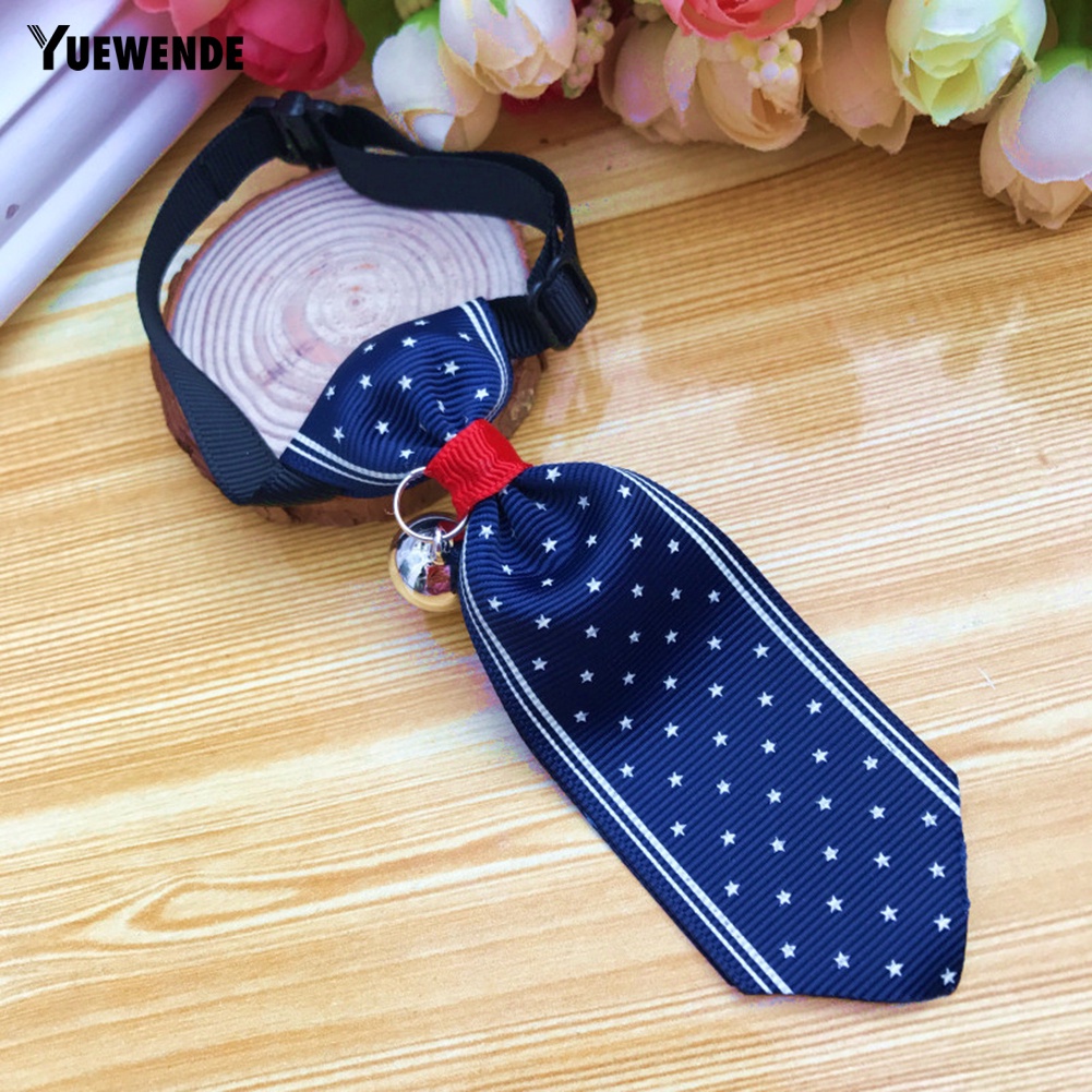 Cà Vạt Đeo Cổ Gắn Chuông Có Thể Điều Chỉnh Thời Trang Cho Thú Cưng