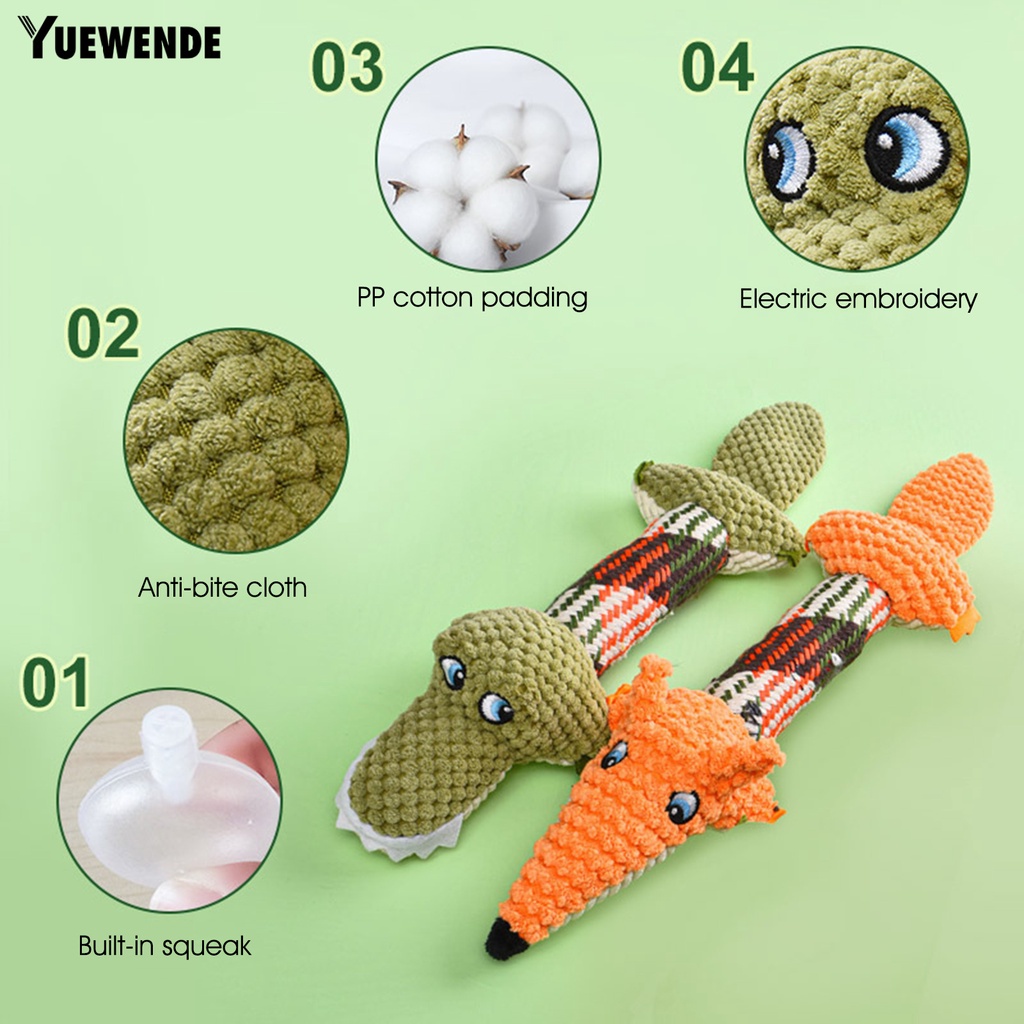 Yr.t Đồ Chơi Thú Nhồi Bông Hình Cáo Thắt Nút Có Âm Thanh Tích Hợp Giọng Nói Thêu Hoạt Hình Màu Cam Nhẹ Nhàng